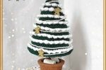 Alberello di Natale - uncinetto h. 26 cm