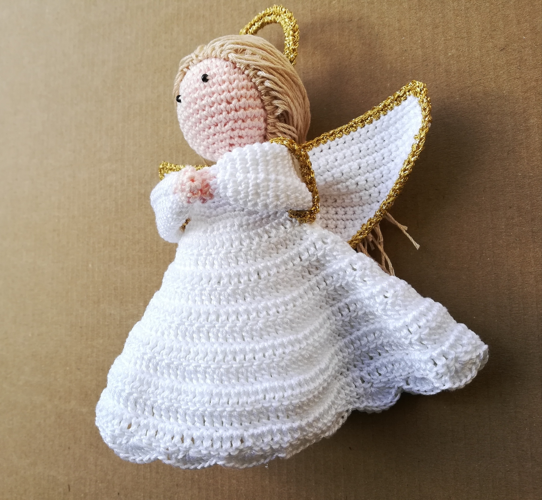 Creazioni Battesimo Angioletti Amigurumi