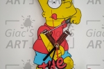 Bart Simpson Quadro Orologio Decorazione