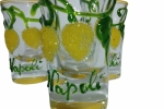 Bicchierini Napoli in Vetro da Liquore Fatti a Mano Made in Italy 6 pezzi