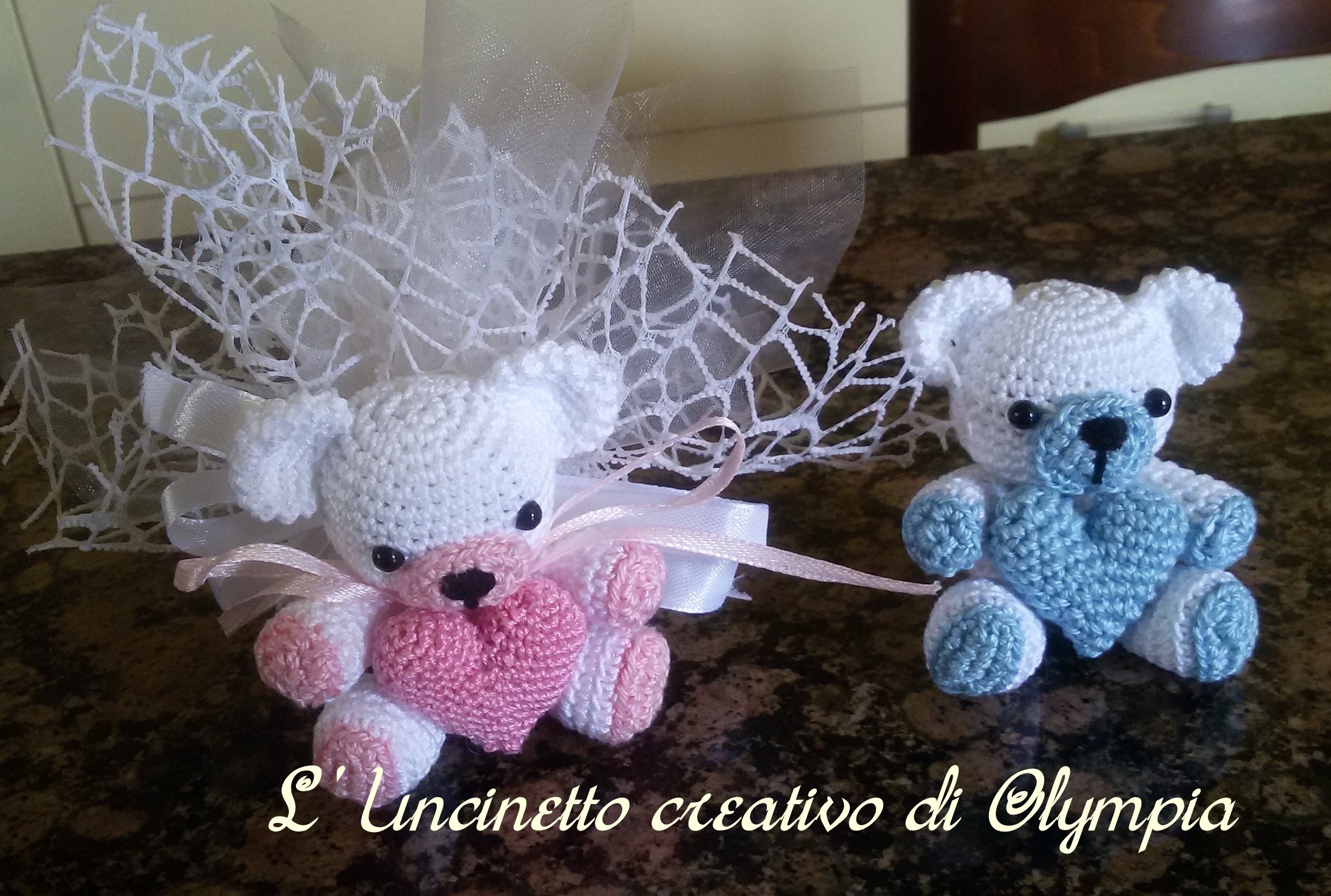 Creazioni Nascita Bomboniere Amigurumi Nascita Orsetti