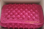 Borsa fucsia handmade a crochet