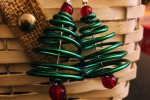 Orecchini albero di Natale