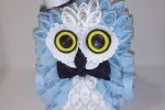 Paper quilling owl