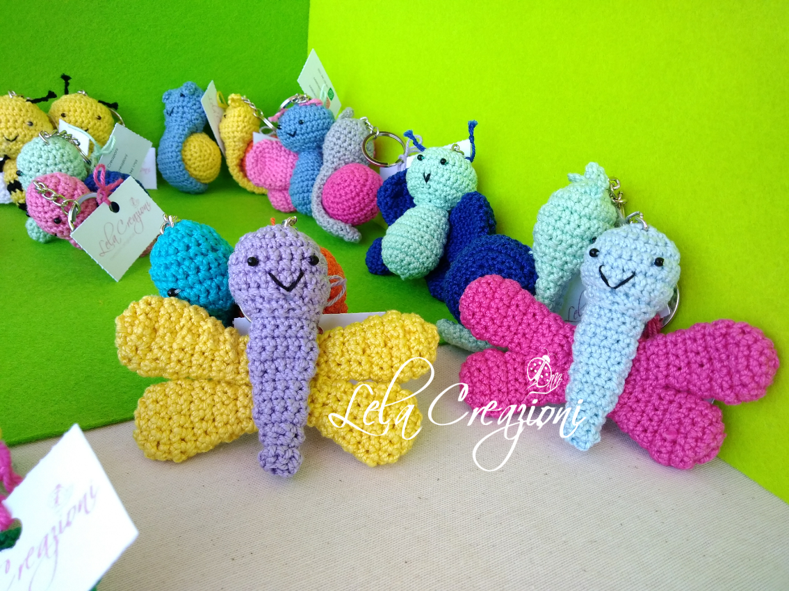 Creazioni Altro Animali Amigurumi Portachiavi Uncinetto