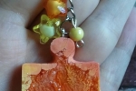 Portachiavi Puzzle Petridish Arancione