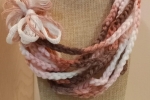 Sciarpa collana scaldacollo in misto lana multicolore