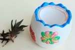 Vasetto portapiantine realizzato in polvere di ceramica